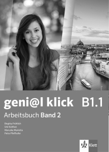 geni@l klick B1.1 Arbeitsbuch mit Audio-CD Teil 2